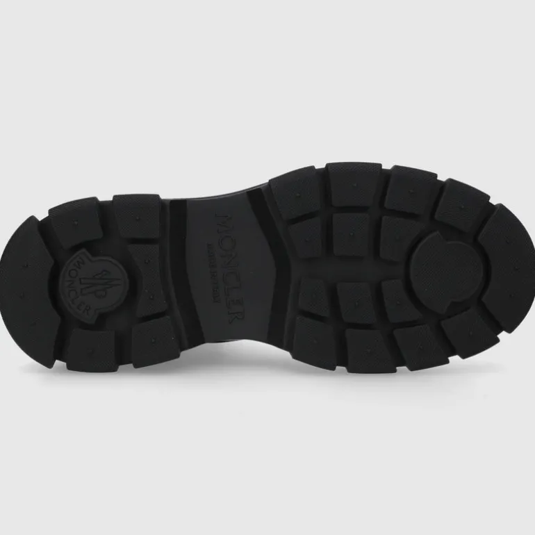 Moncler Herren Stiefeletten HEVEA CITY Kalbsleder schwarz