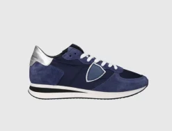 Philippe Model Damen Sneaker low TRPX Veloursleder