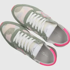 Philippe Model Damen Sneaker low TZLD-CN24 Veloursleder
