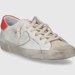 Philippe Model Damen SNEAKER PRLD WEISS-ORANGE