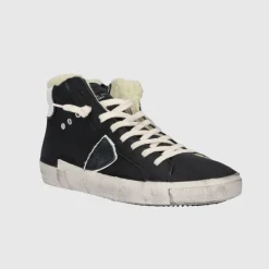 Philippe Model Damen Sneaker high PRHU WF03 Kalbsleder