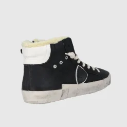 Philippe Model Damen Sneaker high PRHU WF03 Kalbsleder