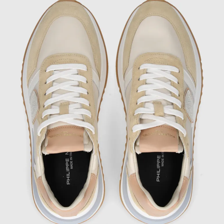 Philippe Model Damen SNEAKER TYLD BEIGE-GELB