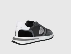 Philippe Model Herren Sneaker low TYLU W035 Veloursleder