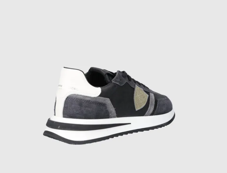 Philippe Model Herren Sneaker low TROPEZ 2.1 Veloursleder