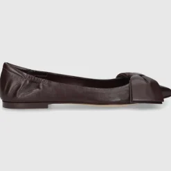 Pomme D`OR Damen BALLERINA 0798A DK-BRAUN