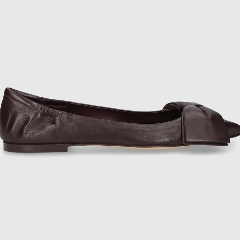 Pomme D`OR Damen BALLERINA 0798A DK-BRAUN