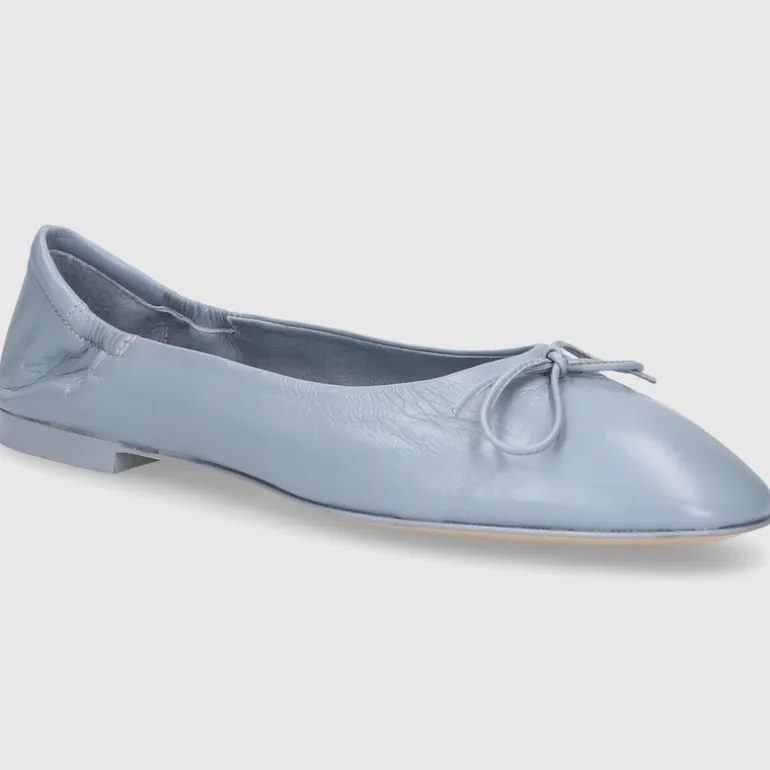 Pomme D`OR Damen BALLERINA 0450C HL BLAU