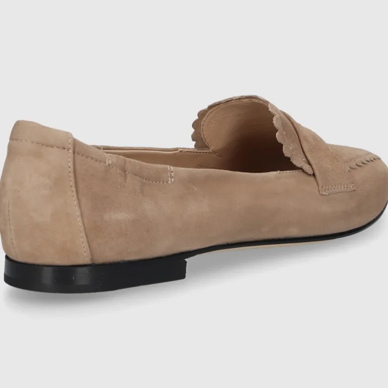 Pomme D`OR Damen BALLERINA 0811 HL BRAUN