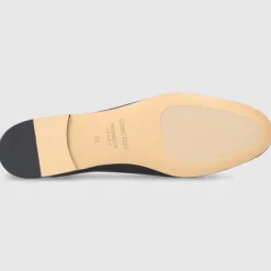Pomme D`OR Damen Ballerinas 0450C Kalbsleder schwarz