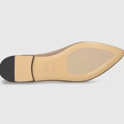 Pomme D`OR Damen BALLERINA 0811 HL BRAUN