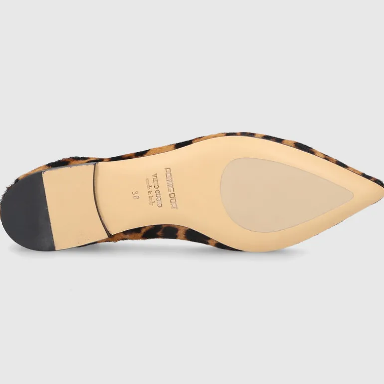 Pomme D`OR Damen Ballerinas 1000U Materialmix Leo