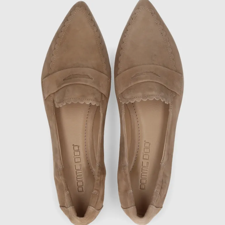 Pomme D`OR Damen BALLERINA 0811 HL BRAUN