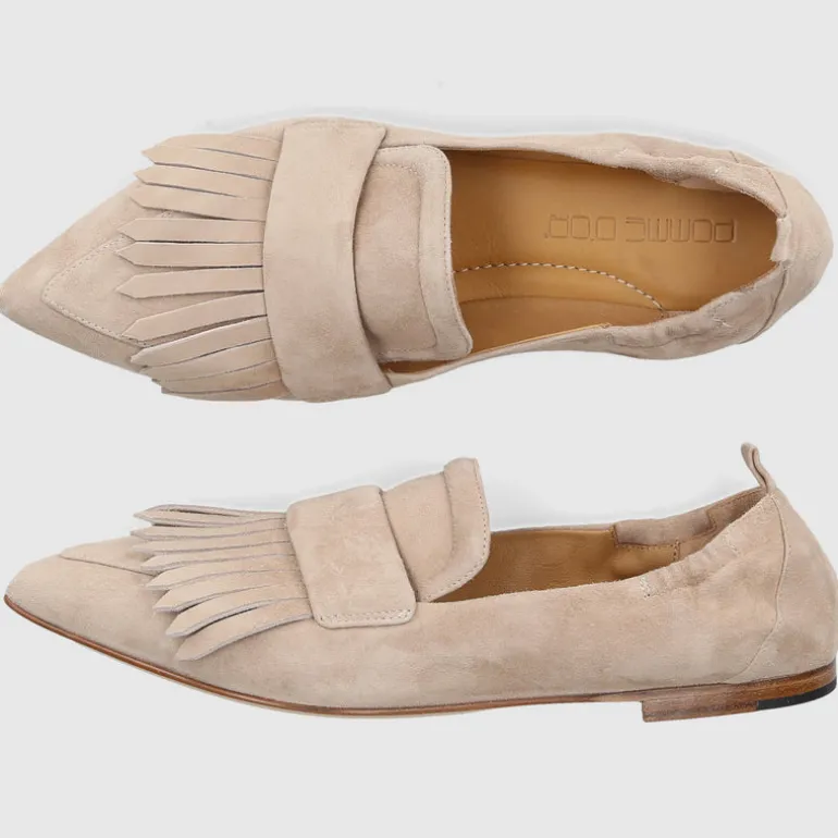Pomme D`OR Damen Loafer 0523 Veloursleder