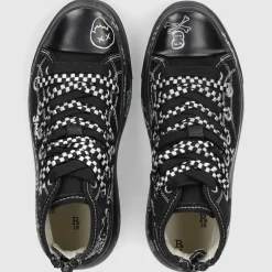 R13 Damen Sneaker high KURT Canvas schwarz