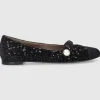 Roberto Festa Damen Ballerinas DIVY Samt schwarz