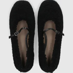 Roberto Festa Damen Ballerinas SHEY Materialmix schwarz