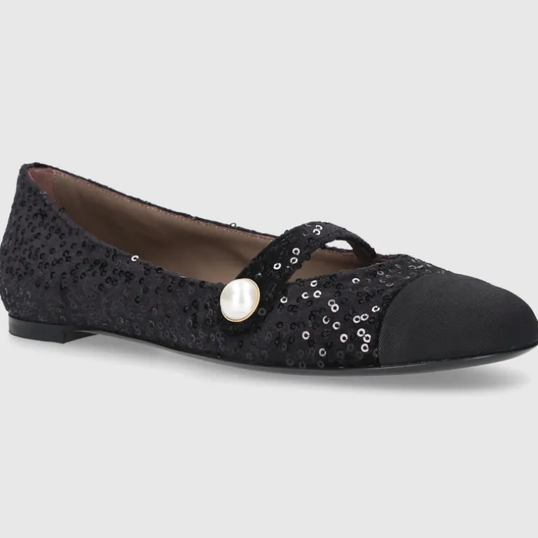 Roberto Festa Damen Ballerinas DIVY Samt schwarz