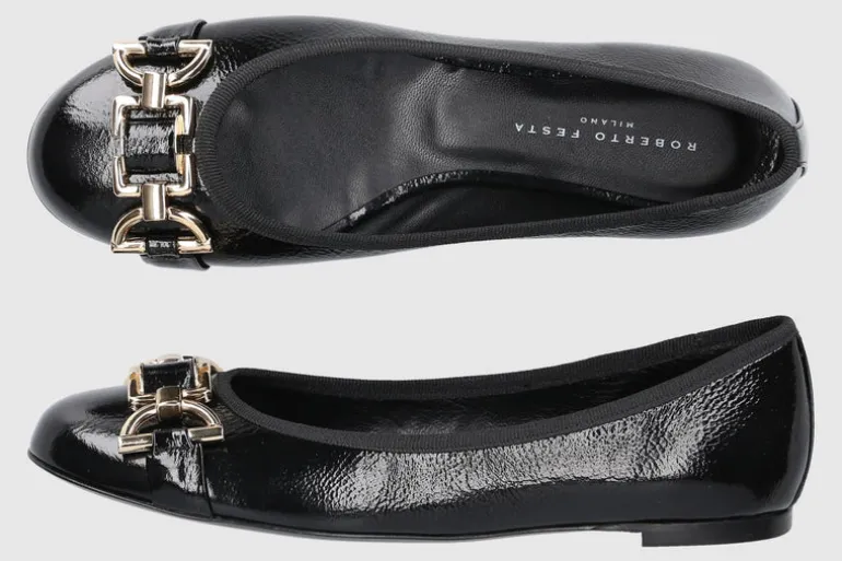Roberto Festa Damen Ballerinas ROBERTA Lackleder