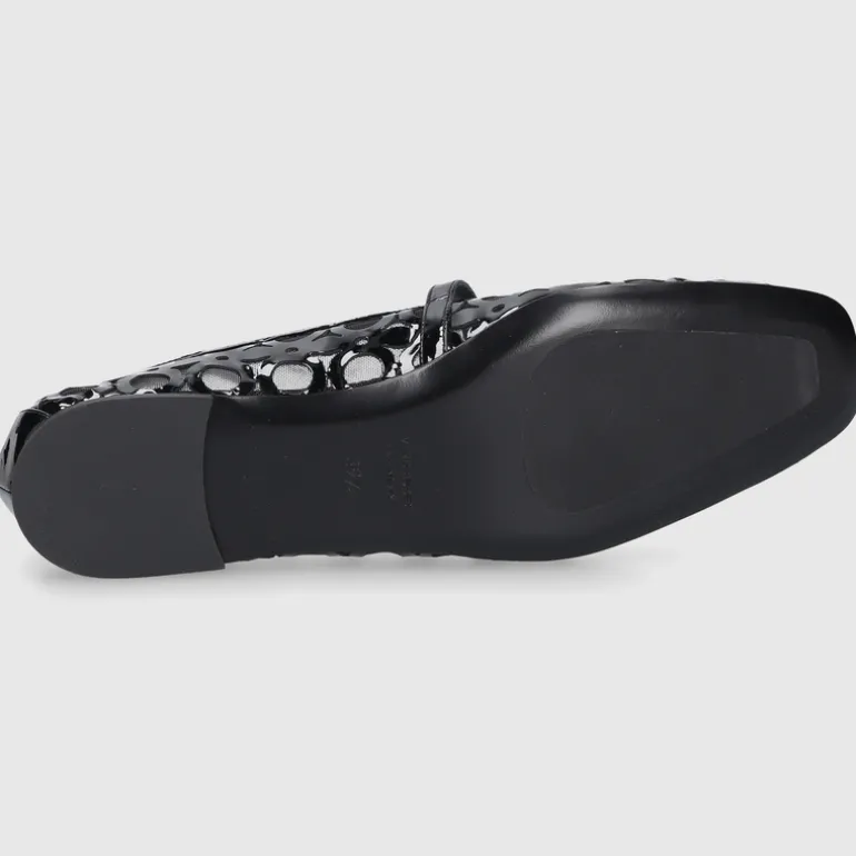 Roberto Festa Damen BALLERINA BESSET SCHWARZ