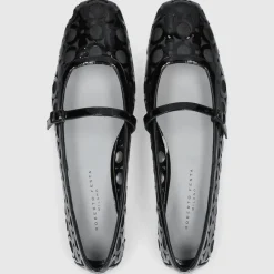 Roberto Festa Damen BALLERINA BESSET SCHWARZ