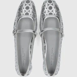 Roberto Festa Damen BALLERINA BESSEL SILBER