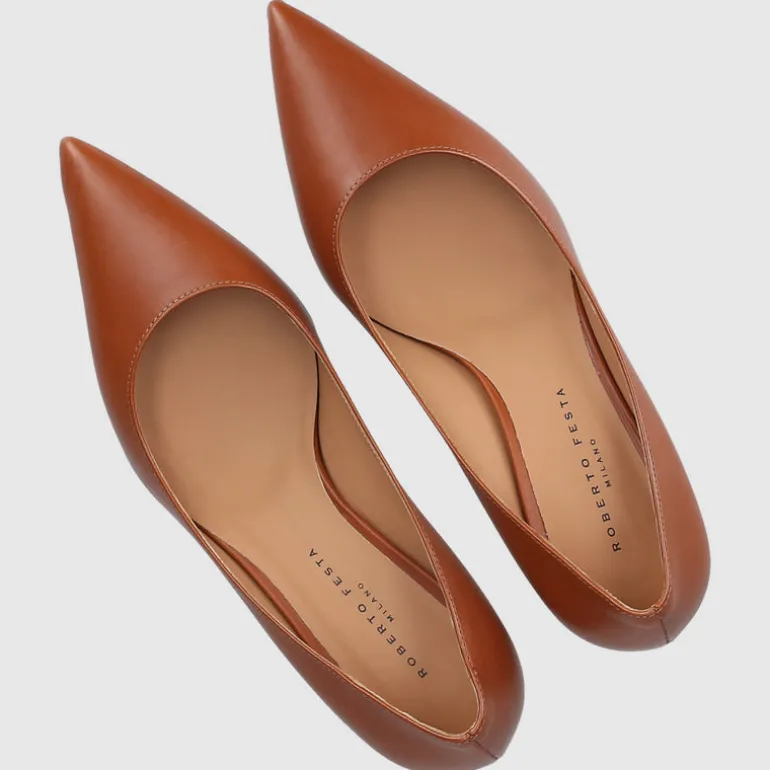 Roberto Festa Damen Pumps TORTUGA Kalbsleder
