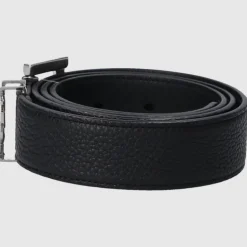 Saint Laurent Herren Gürtel YSL Kalbsleder