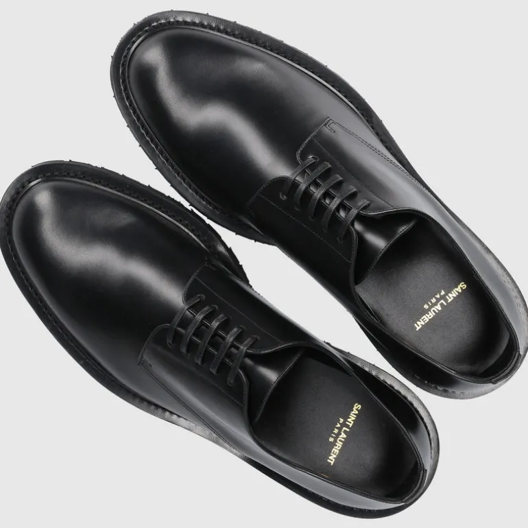 Saint Laurent Herren Schnürschuhe ARMY Kalbsleder
