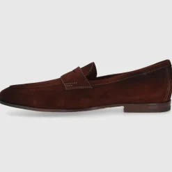 Santoni Herren MOKKASIN MCNC18837SA4SEAA DK-BRAUN
