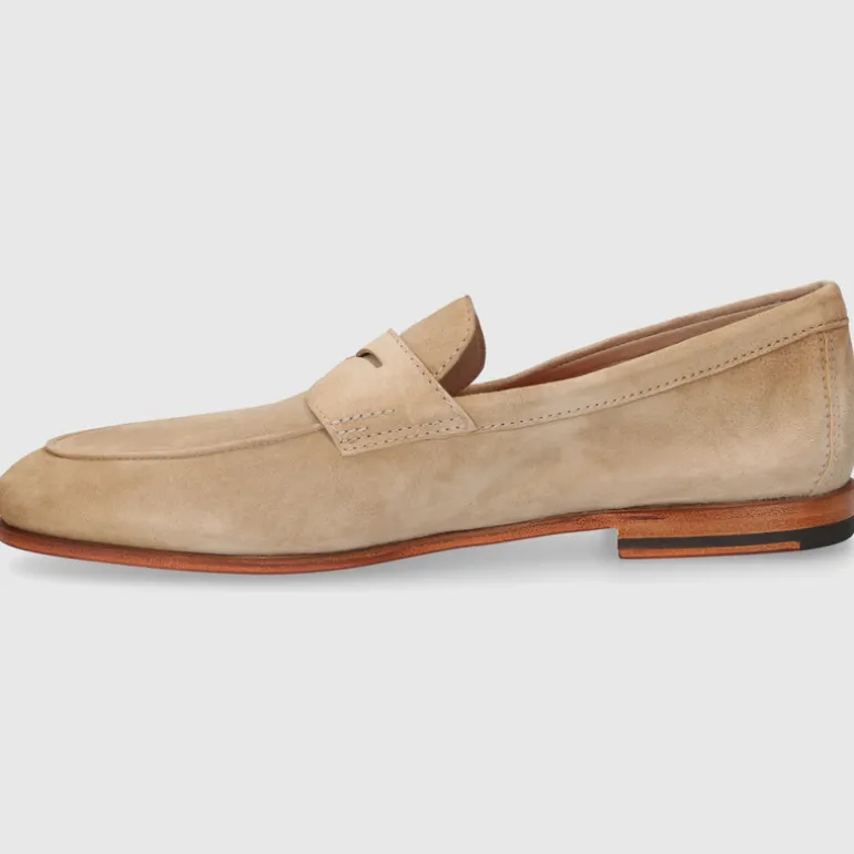 Santoni Herren MOKKASIN MCNC18837SA4SEAA HL BRAUN