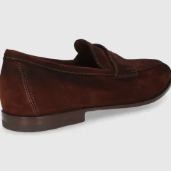 Santoni Herren MOKKASIN MCNC18837SA4SEAA DK-BRAUN