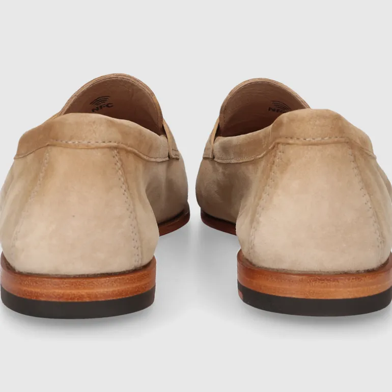 Santoni Herren MOKKASIN MCNC18837SA4SEAA HL BRAUN