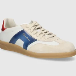 Santoni Herren SNEAKER MBPL21965FARCNOC BEIGE-ROT