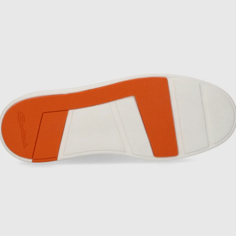 Santoni Herren SNEAKER MBCD21640BARTESM WEISS