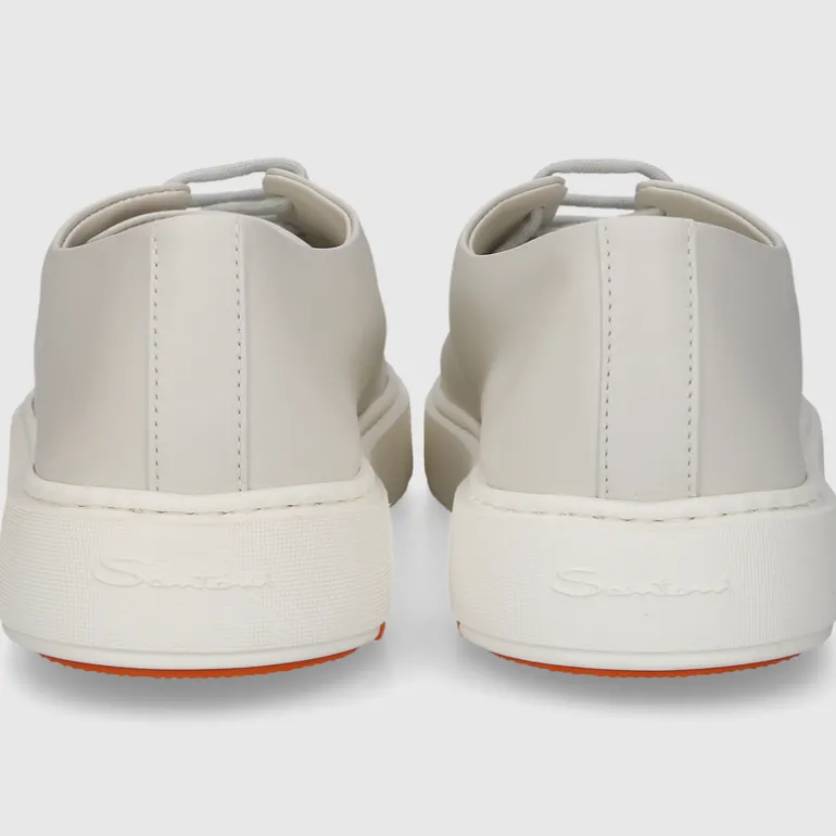 Santoni Herren SNEAKER MBCD21640BARTESM WEISS