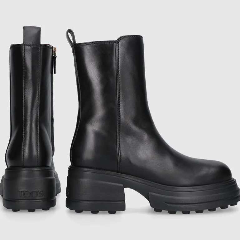 Tod's Damen Stiefeletten ANKLE BOOTS Kalbsleder