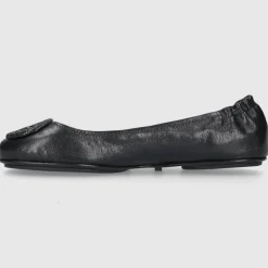 Tory Burch Damen Ballerinas 155637 Kalbsleder schwarz