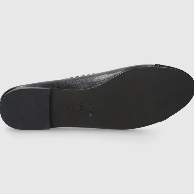 Tory Burch Damen Ballerinas 166214 Kalbsleder schwarz