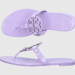 Tory Burch Damen Zehentrenner MILLER Lackleder