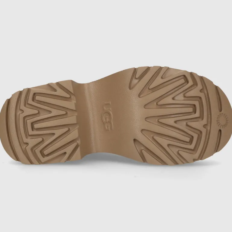 UGG Damen Stiefeletten CLASSIC ULTRA MINI NEW HEIGHTS Veloursleder braun