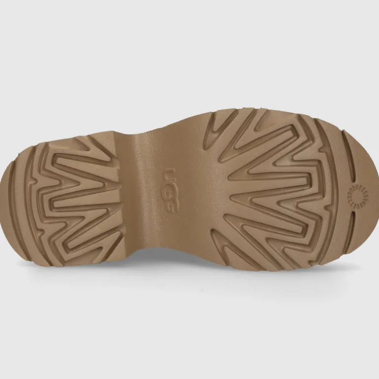 UGG Damen Stiefeletten CLASSIC TWIN SEAM NEW HEIGHTS Veloursleder braun