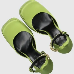Versace Damen Plateaupumps MEDUSA Seide