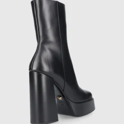 Versace Damen Stiefeletten DVT2P1B00V Kalbsleder