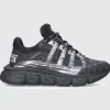 Versace Herren Sneaker low TRIGRECA Veloursleder