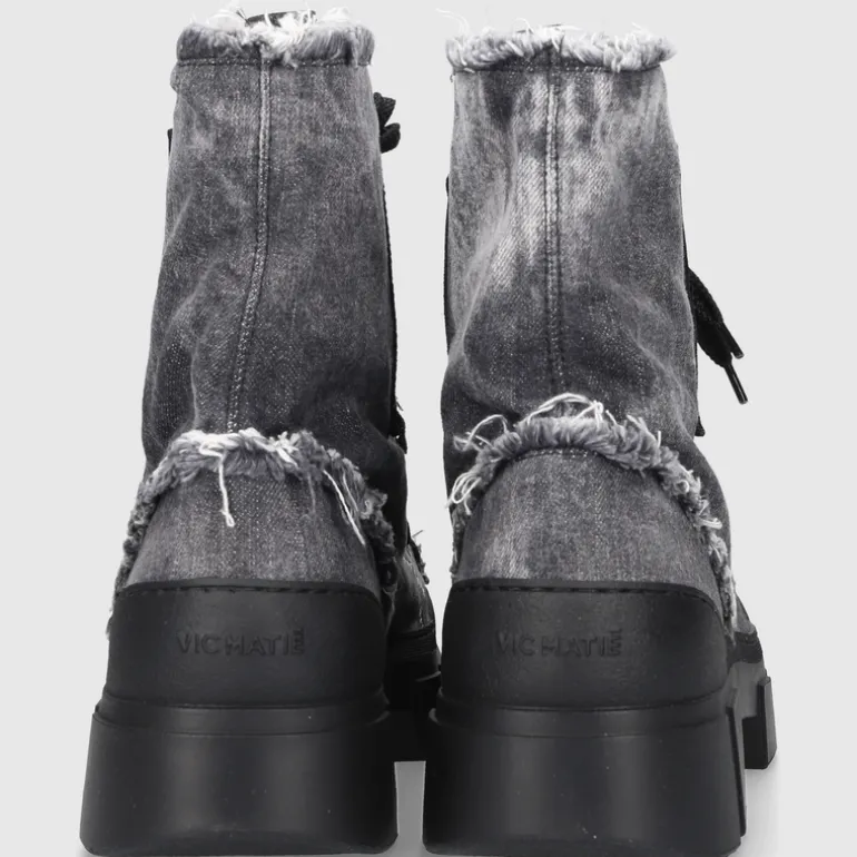 Vic Matié Damen Stiefeletten 1G3008D SCHWARZ