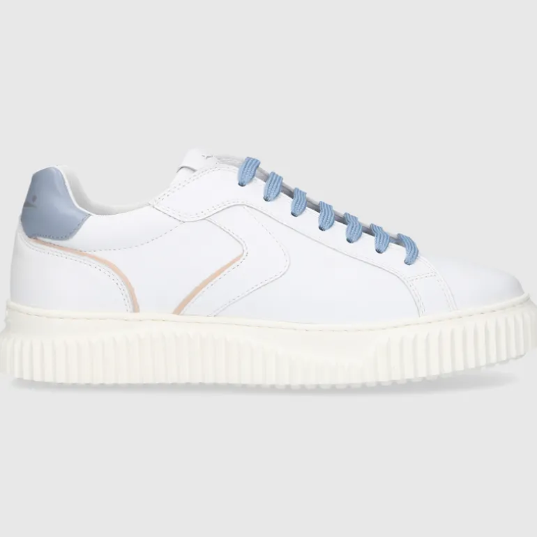 Voile Blanche Damen SNEAKER LIPARI WEISS-GRAU