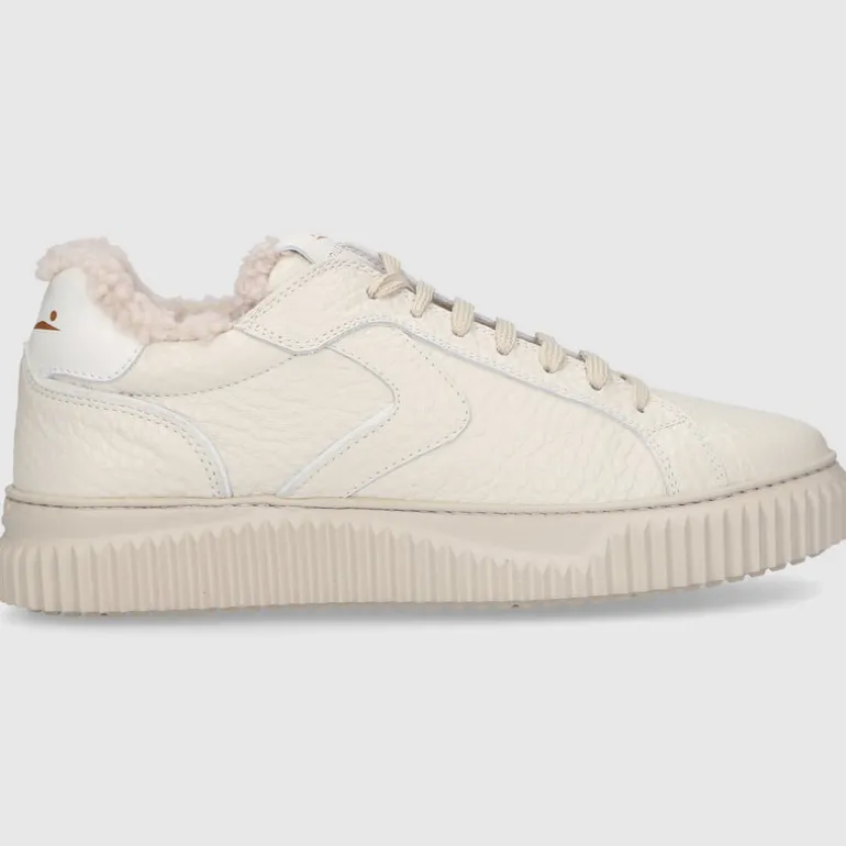 VOILE BLANCHE Damen Sneaker low LIPARI Kalbsleder grau