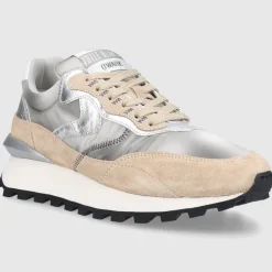 VOILE BLANCHE Damen Sneaker low QWARK Veloursleder Nylon