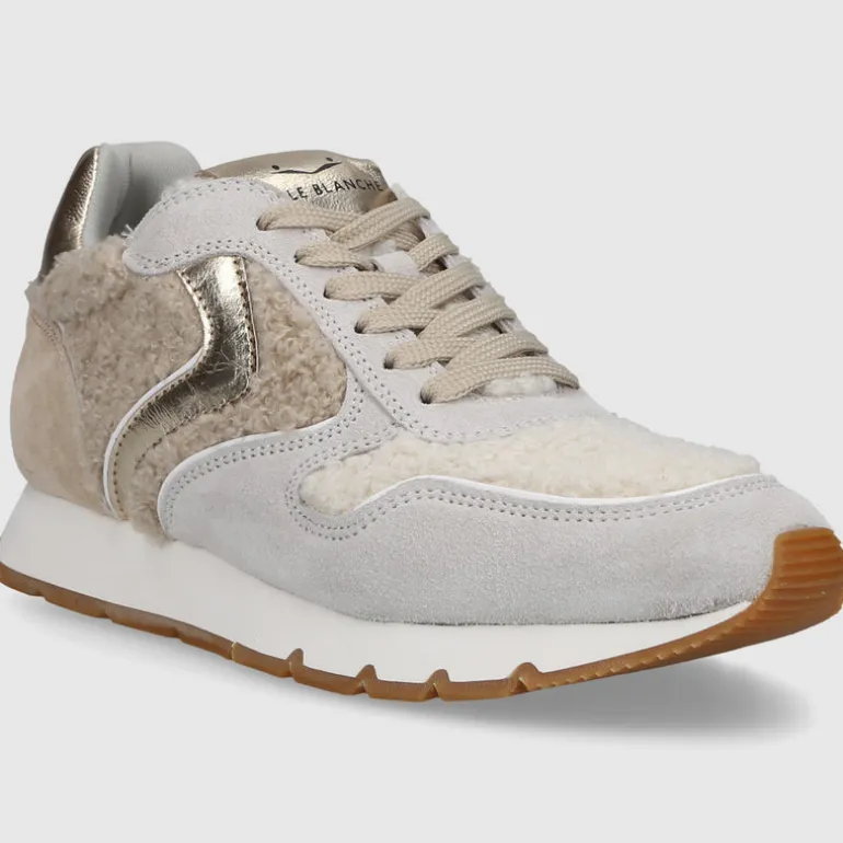 VOILE BLANCHE Damen Sneaker low JULIA Veloursleder